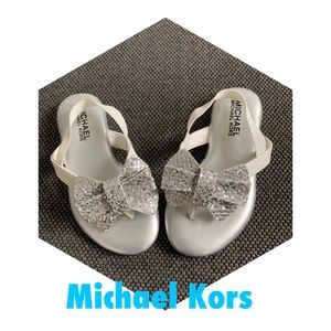 Michael Kors girl bow tie sandals